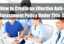 How to Create Anti-Harassment Policy Under Title IX Featured Image