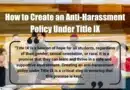 Anti-harassment Policy Under Title IX Featured - Free Image from Pexels.com