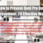 How to Prevent Quid Pro Quo Harassment