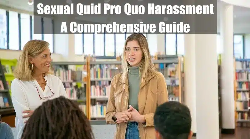 Sexual Quid Pro Quo Harassment Featured Image