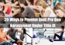 20 Ways to Prevent Quid Pro Quo Harassment Under Title IX - Courtest Pexel.com's free image stock