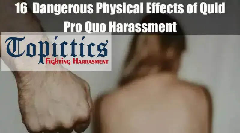 Physical Effects of Quid Pro Quo Harassment Featured Image