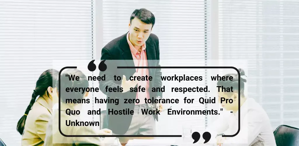 Quid Pro Quo and Hostile Work Environment 3