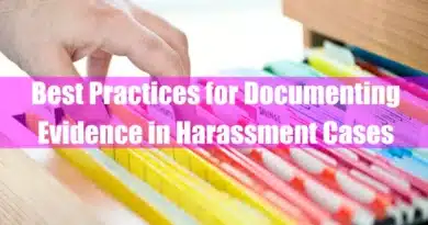 Documenting Evidence in Harassment Cases Featured Image