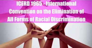 ICERD 1965 - International Convention on the Elimination of All Forms of Racial Discrimination Featured Image