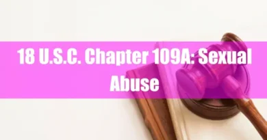 18 U.S.C. Chapter 109A Sexual Abuse Featured Image
