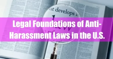 Legal Foundations of Anti-Harassment Laws in the U.S. Featured Image