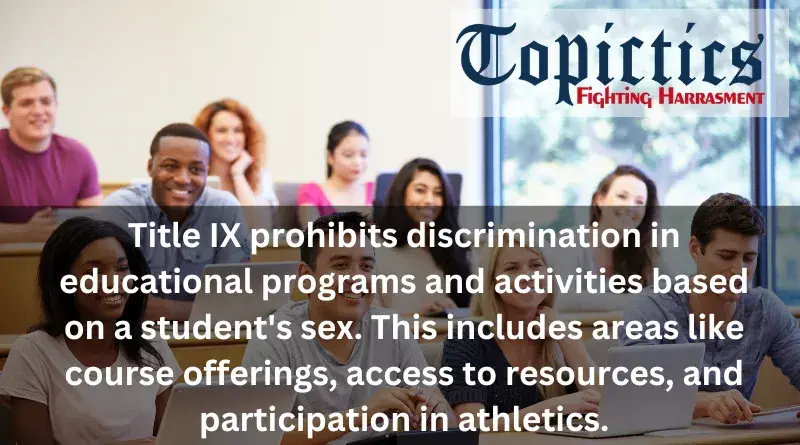 Title IX of the Education Amendments of 1972 1