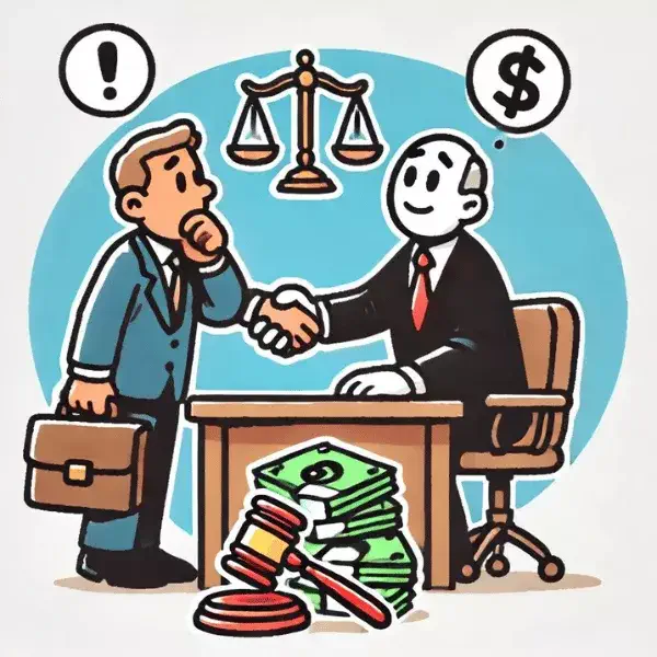 A business deal symbolizing the contexts of concern for quid pro quo contributions and solicitations