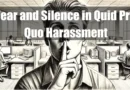 A workplace setting illustrating Fear and Silence in Quid Pro Quo Harassment Featured Image