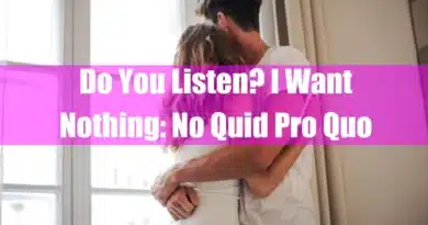 Are You Listen I Want Nothing No Quid Pro Quo