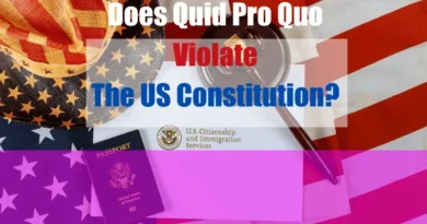 Does Quid Pro Quo Violates the US Constitution Featured Images