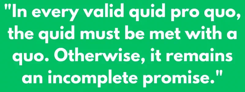 Quote on There's No Quid Pro Quo If There's No Quo