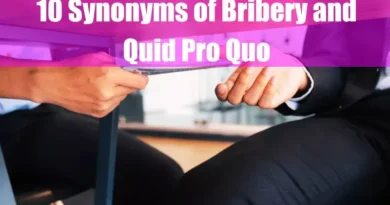 Synonyms of Bribery and Quid Pro Quo Featured Image