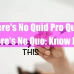 There’s No Quid Pro Quo If There’s No Quo: Know How