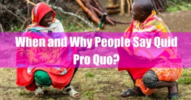 When and Why People Say Quid Pro Quo