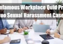 Infamous Workplace Quid Pro Quo Sexual Harassment Cases Featured Image