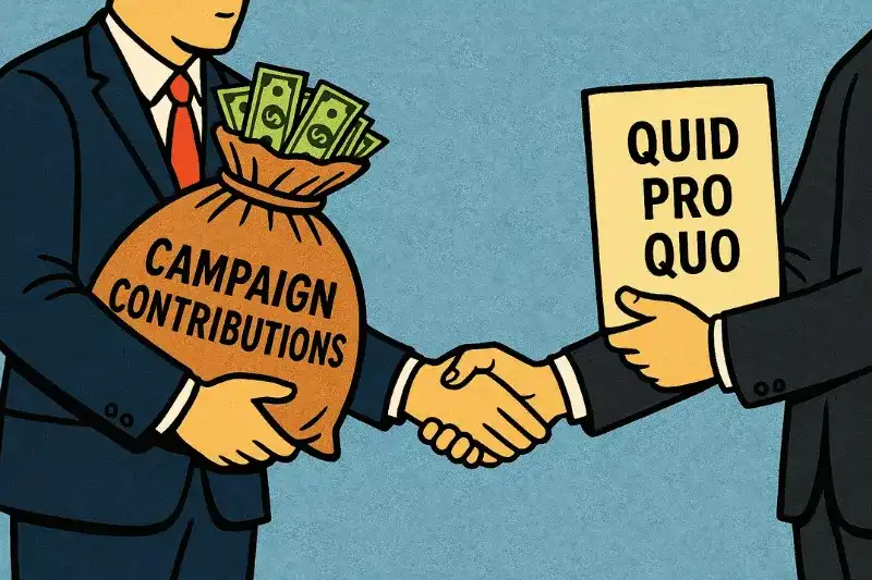 Campaign Contributions and Quid Pro Quo