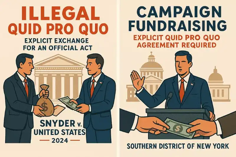 Illegal Quid Pro Quo In Government