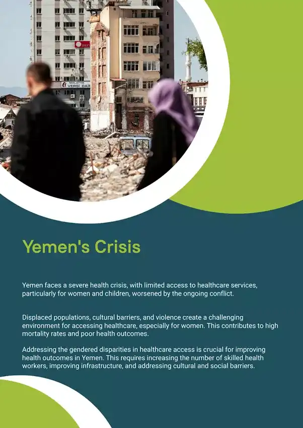 Yemen Health Crisis Infographic 3
